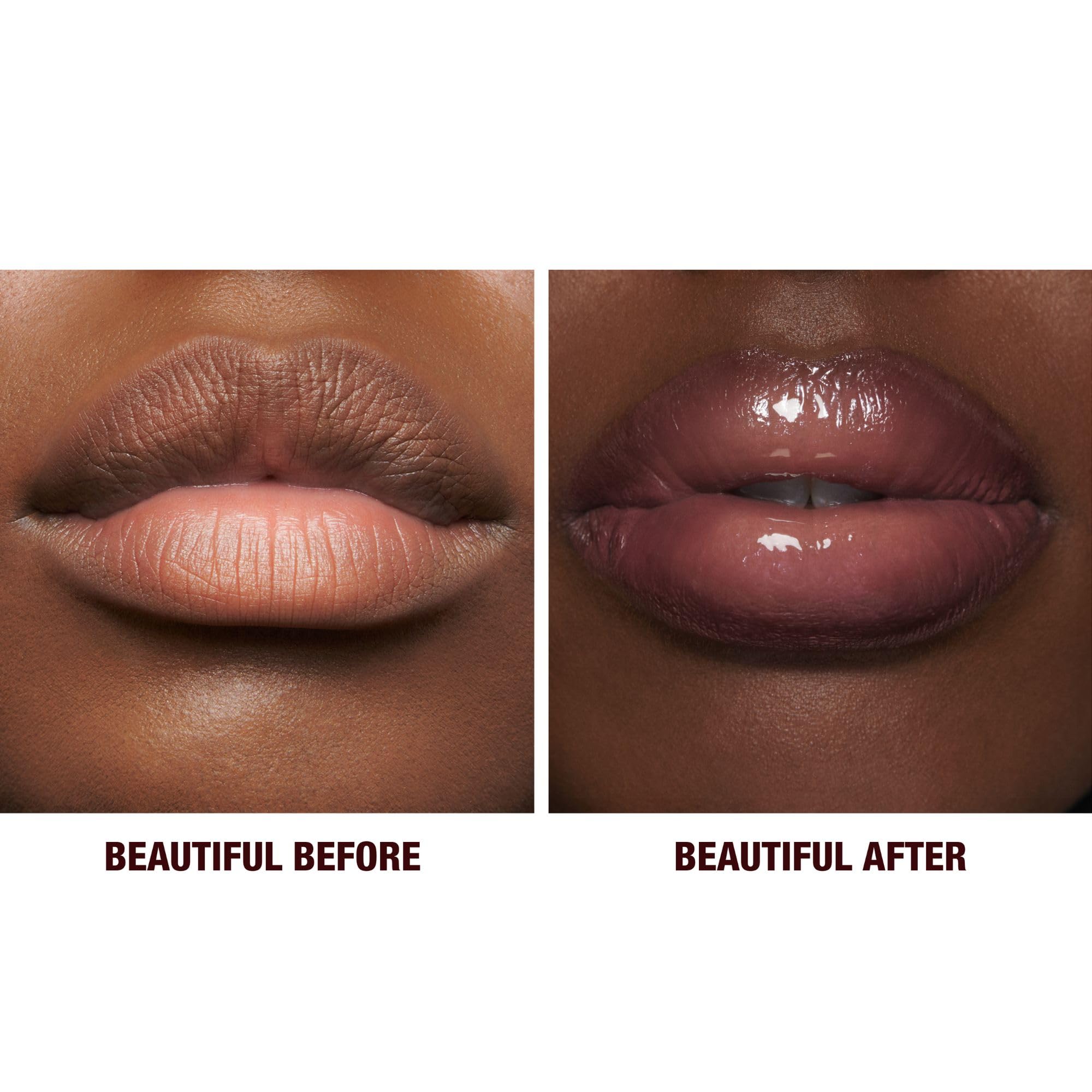 Charlotte Tilbury Icon Baby Lip Duo Kit - Mini K.I.S.S.I.N.G Satin Shimmer Lipstick & Full Size Hall of Fame High Shine Gloss Set - Hydrating Long Lasting Makeup Duo for On-the-Go Glossy Shine Charlotte Tilbury buy supplements Au