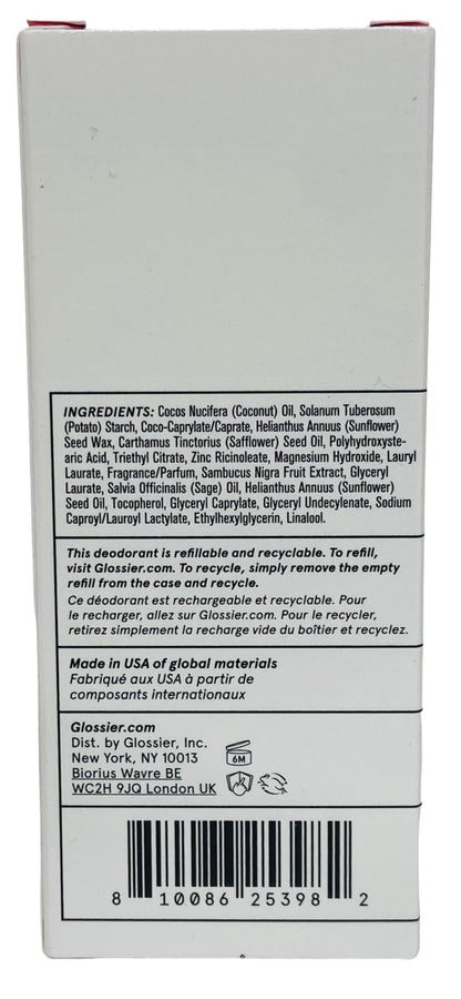 Glossier - Deodorant Refill Stick - Recharge Stick - You 2.2 oz / 65g GlossierBuy Supplements Australia