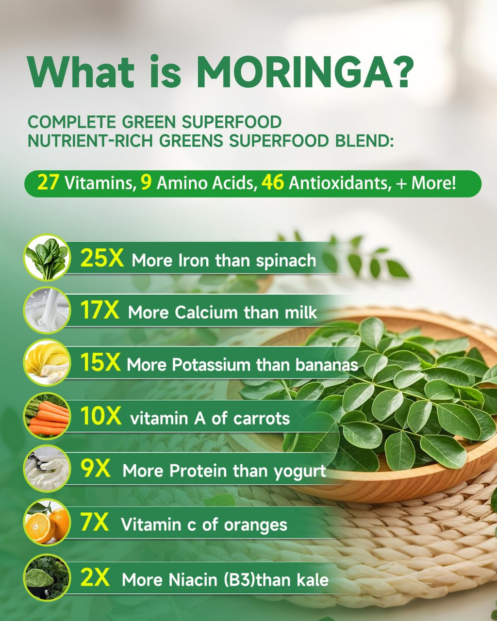 SANSICE Organic Moringa Supplement, Liquid Moringa Leaf Extract for Women & Men, Lymphatic Drainage Supplement with Echinacea for Lymph System Support SANSICE buy supplements Au