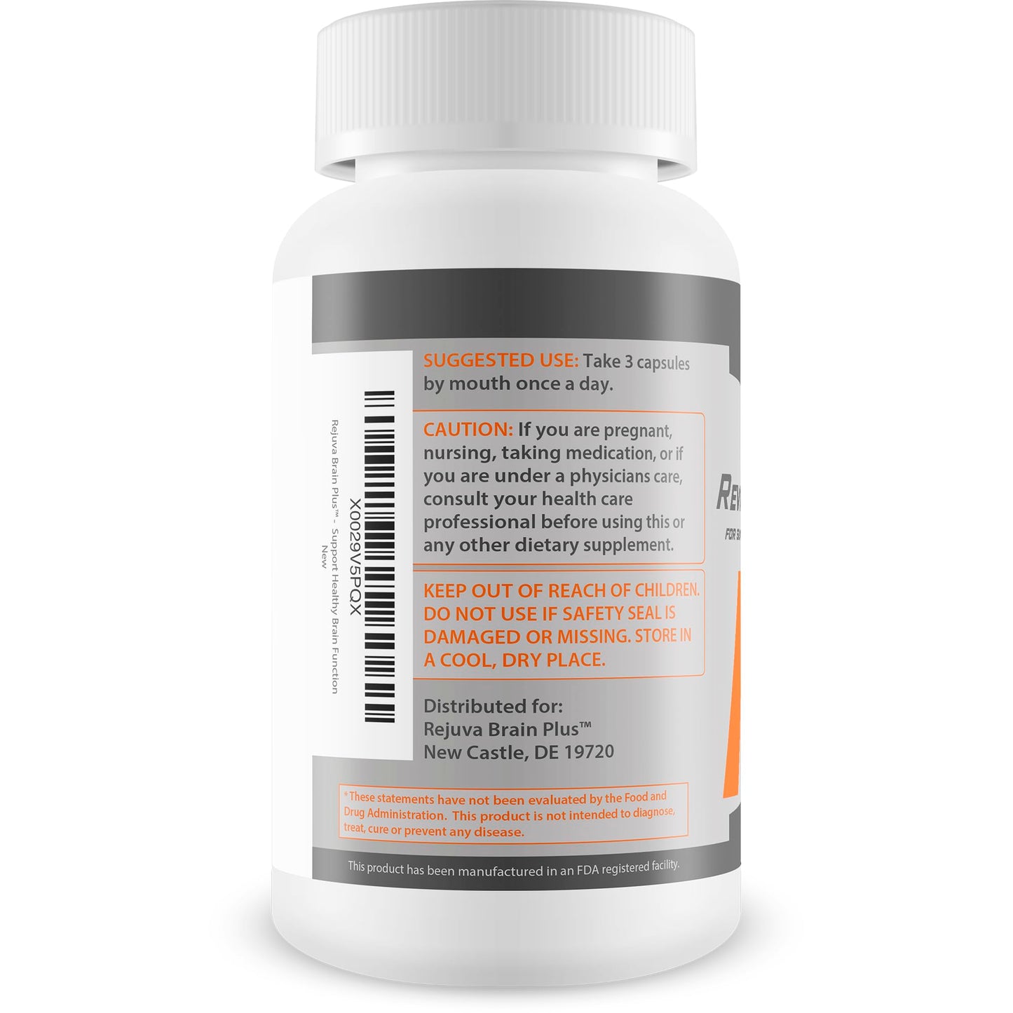Rejuva Brain Plus Reviva Brain Plus IQ - Support Healthy Brain Function - Brain Boosting Complex Ultra Blend Formulated with Memory Support Nootropic Ingredients - Clarity - Focus - Performance Rejuva Brain Plus buy supplements Au