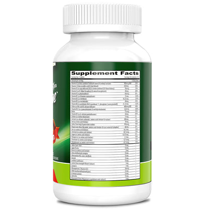 DEVA Tuba Prime Vegan Multivitamin - High-Potency Vitamin and Mineral Dietary Supplement - Antioxidants, Fruit and Vegetable Blend, Super Mushrooms, Probiotics, Prebiotics, Seeds, Herbs - 90 Tablets DEVABuy Supplements Australia
