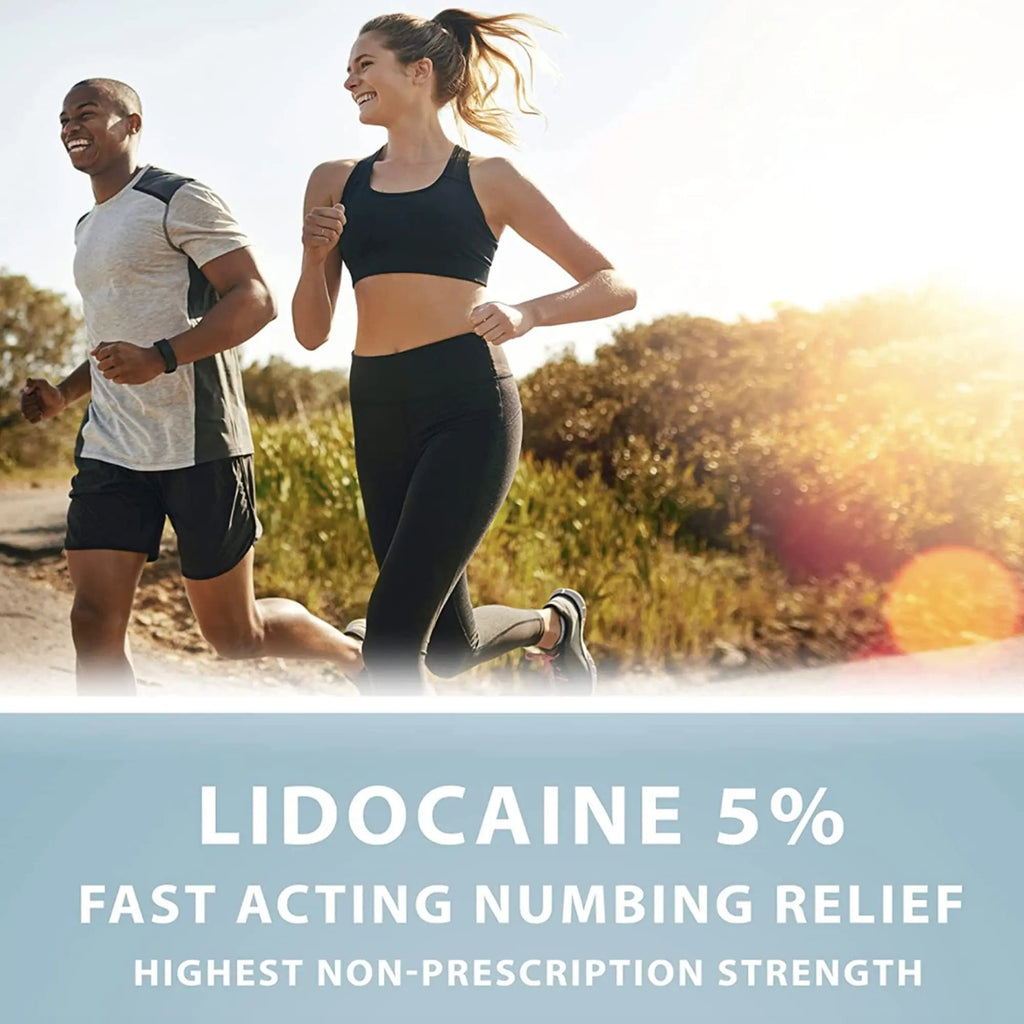 Curist 5% Lidocaine Cream Maximum OTC Strength Topical Pain Relief OTC - 12 oz (Pack of 2) XL Tube 5 Percent Lidocaine Numbing Cream to Numb Effectively (2 Pack - 6 oz Tube) CuristBuy Supplements Australia