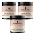 ACTIVATEDYOU Essential Skin Food, Advanced Skincare Collagen Elastin Support Supplement for Aging Skin, Helps Improve Appearance of Face Texture, Sagging w/Dermaval, Vitamin C (30 Count (Pack of 3)) ACTIVATEDYOUBuy Supplements Australia