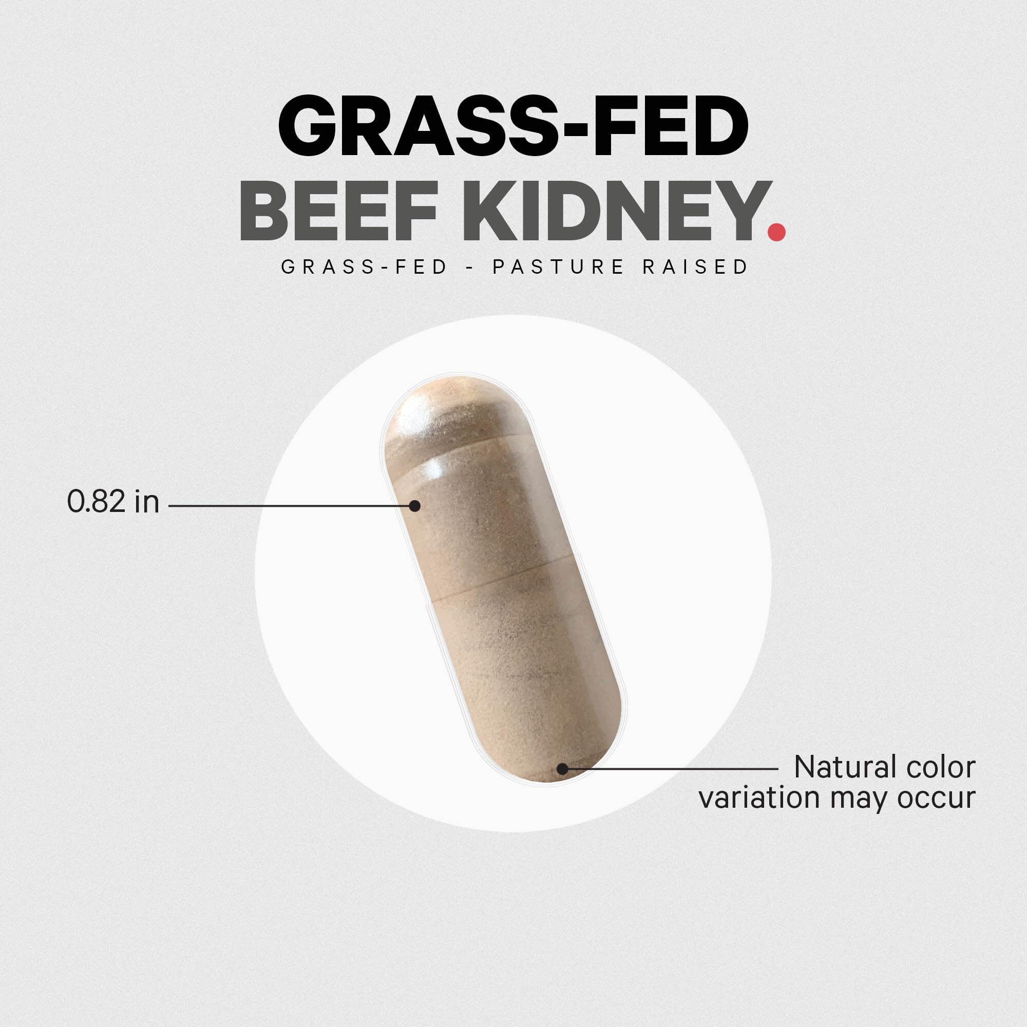 Codeage Grass Fed Beef Kidney Supplement - Freeze Dried, Non-Defatted, Desiccated Glandulars Nutrition Bovine Pills – Pasture Raised Beef Vitamins - Non-GMO -180 Capsules CodeageBuy Supplements Australia