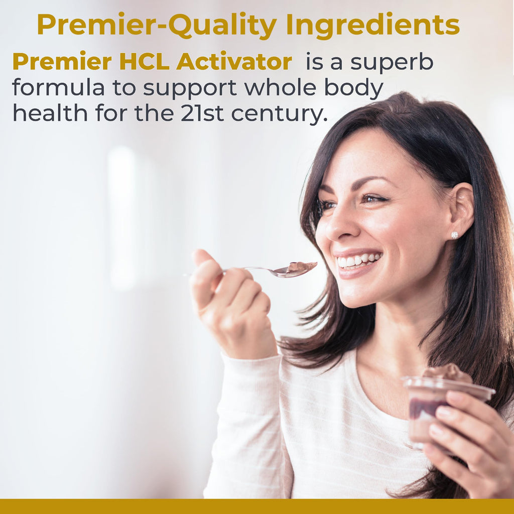 Premier Research Labs Premier HCL Activator - Pepsin Digestive Enzymes Supplement for Optimal Digestive Function for Men & Women, Low Stomach Acid, Nutrient Absorption - 90 Vegetarian Capsules Premier Research LabsBuy Supplements Australia