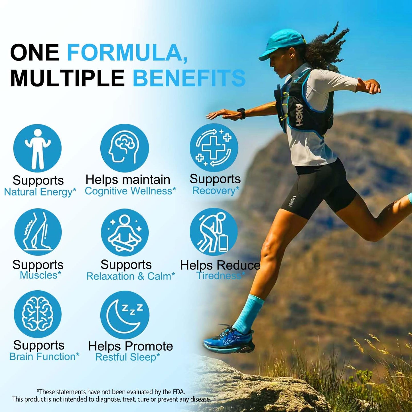 Magnesium Complex 8-in-1 High Potency with 8 Essential Forms, Vegan Capsules for Muscle, Nerve & Bowel Support, Relief Fatigue & Improve Sleep (90 Capsules) KITNOBLIS buy supplements Au