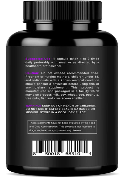 Magnesium Citrate & Oxide 500mg Complex Supplement - High Absorption Maximum Strength - Helps Support Bone Density and Strength, Muscles, Energy and Sleep - 120 Vegan Capsules NURTURLY buy supplements Au