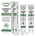 Hemorrhoid & Fissure Ointment, Hemorrhoid Treatment and Hemorrhoid Cream with Lidocaine 4% and Phenylephrine HCI for Fast Relief of Pain, Swelling, Itching, Burning, Hemorrhoidal treatment, 2 Pack-HH EmisunBuy Supplements Australia