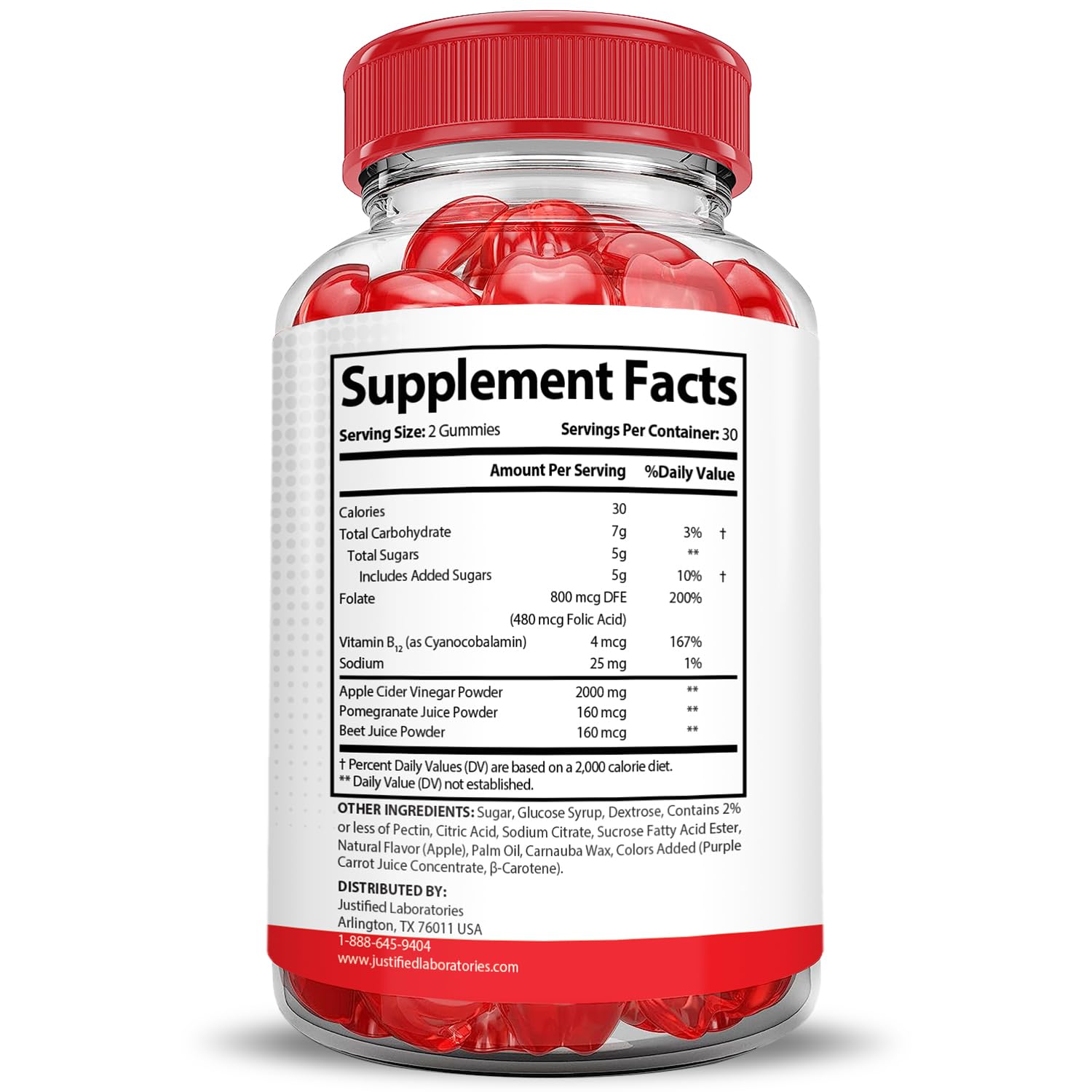 Justified Laboratories Vital Pump XL Extreme 2000MG Performance Gummies Vital PumpXL Advanced Formula Formulated with Beet Juice ACV Pomegranate Powder B12 Vegan Non GMO 60 Gummys Justified LaboratoriesBuy Supplements Australia