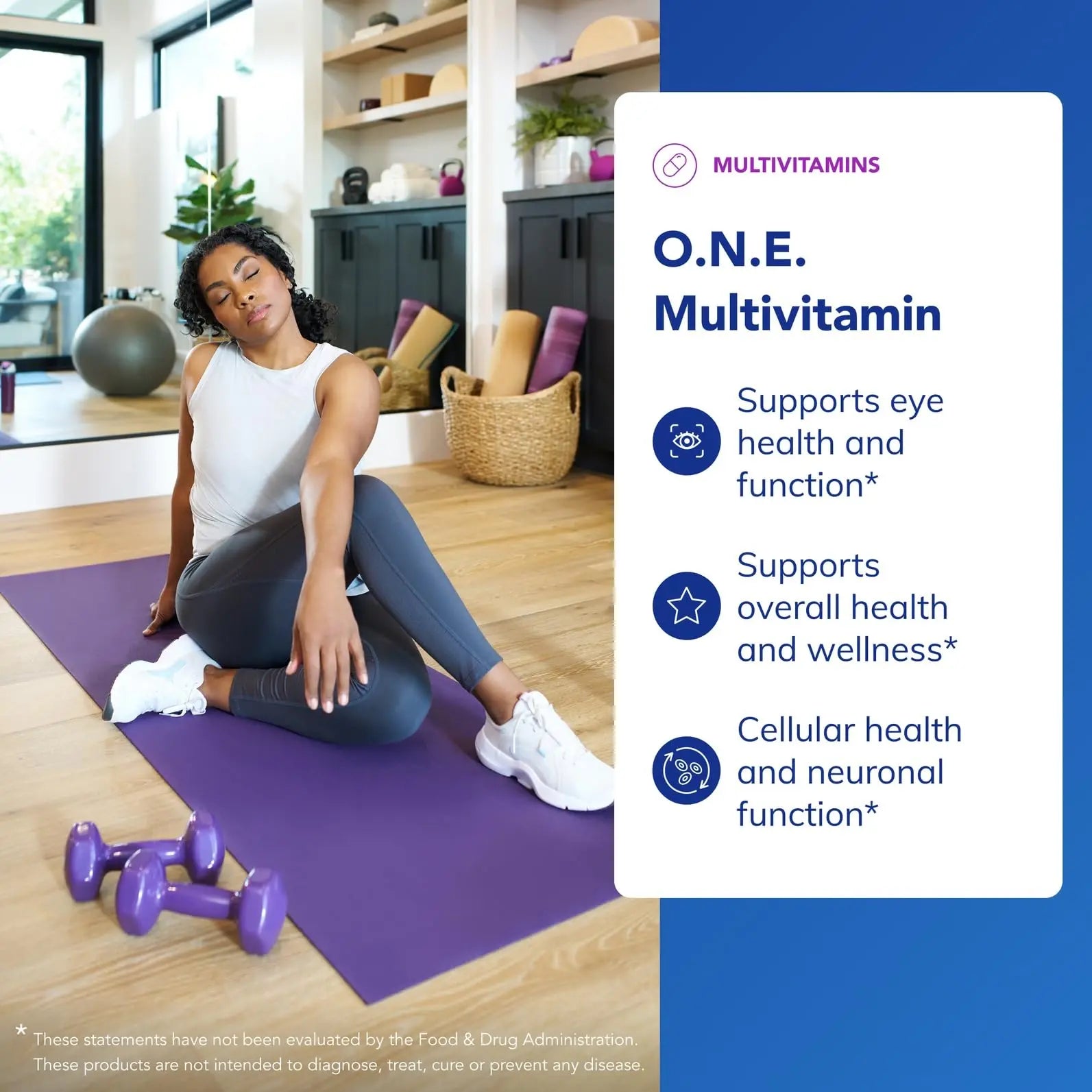 Pure Encapsulations O.N.E. Multivitamin - Once Daily Multivitamin with Antioxidant Complex Metafolin, CoQ10 Pure Encapsulations