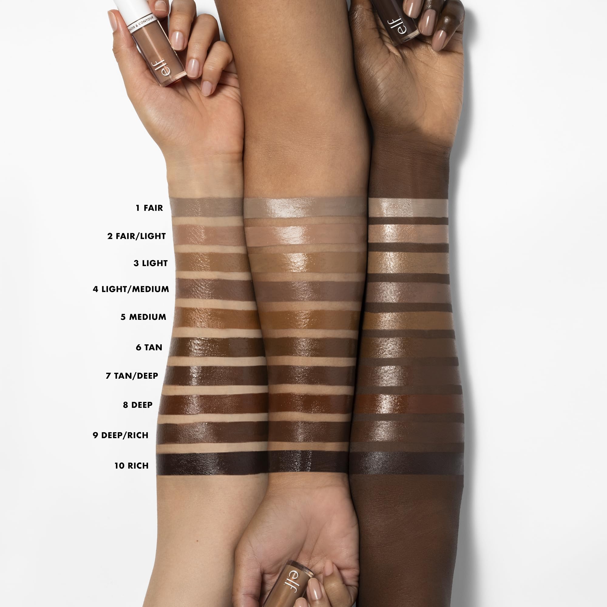 e.l.f. Camo Liquid Bronzer & Contour, Silky Highly Pigmented Formula, Creates a Long-Lasting Bronzed Glow & Natural Look, Vegan & Cruelty-Free, 2 Fair/Light e.l.f.Buy Supplements Australia