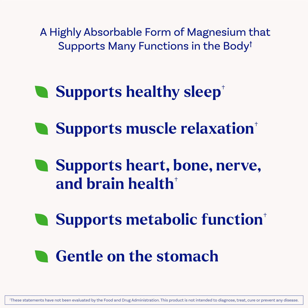 Natrol Magnesium Glycinate Supplements 100mg, Cherry Lemon Soft Chews for Healthy Sleep and Body, Magnesium Glycinate 100mg, Up to a 30 Day Supply NatrolBuy Supplements Australia