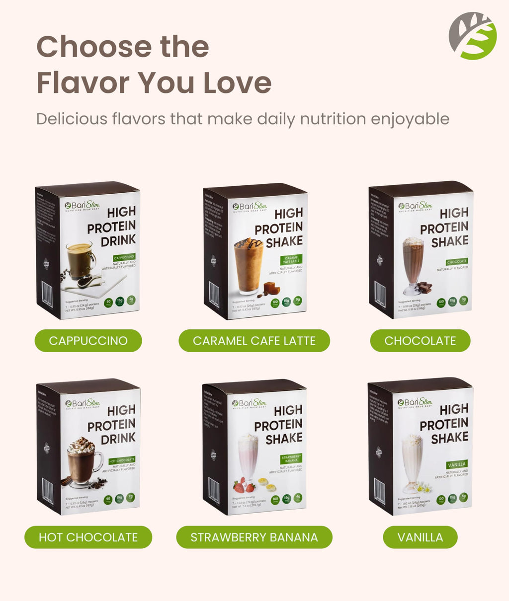 BariSlim High Protein Shake - Delicious & Nutritious Meal Replacement Shake - Low Sugar & Carb - Formulated for Bariatric Patients & Post-Weight Loss Surgery Support | Carmel Caffe Latte (9 oz) BariSlim buy supplements Au