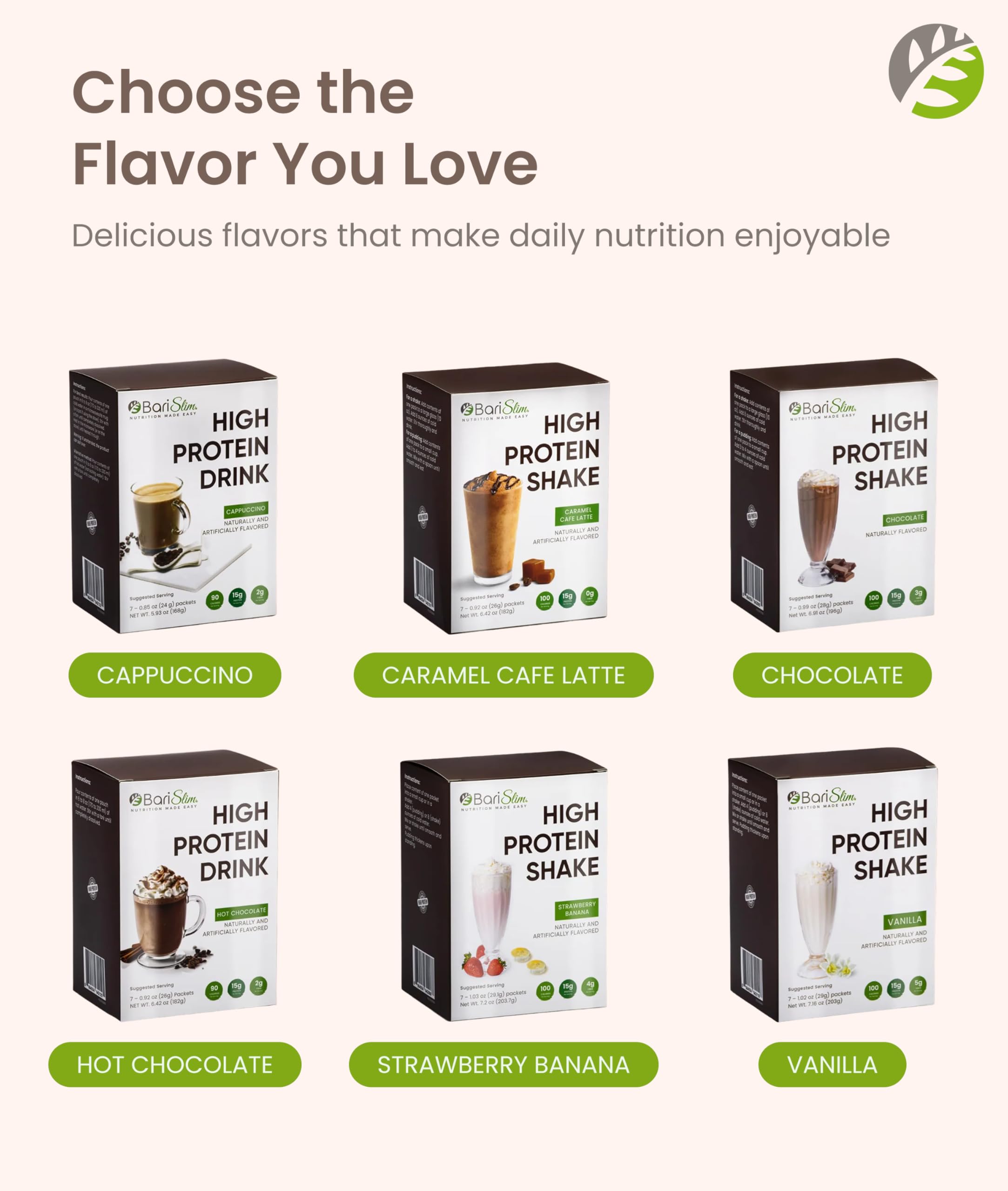 BariSlim High Protein Shake - Delicious & Nutritious Meal Replacement Shake - Low Sugar & Carb - Formulated for Bariatric Patients & Post-Weight Loss Surgery Support | Carmel Caffe Latte (9 oz) BariSlim buy supplements Au