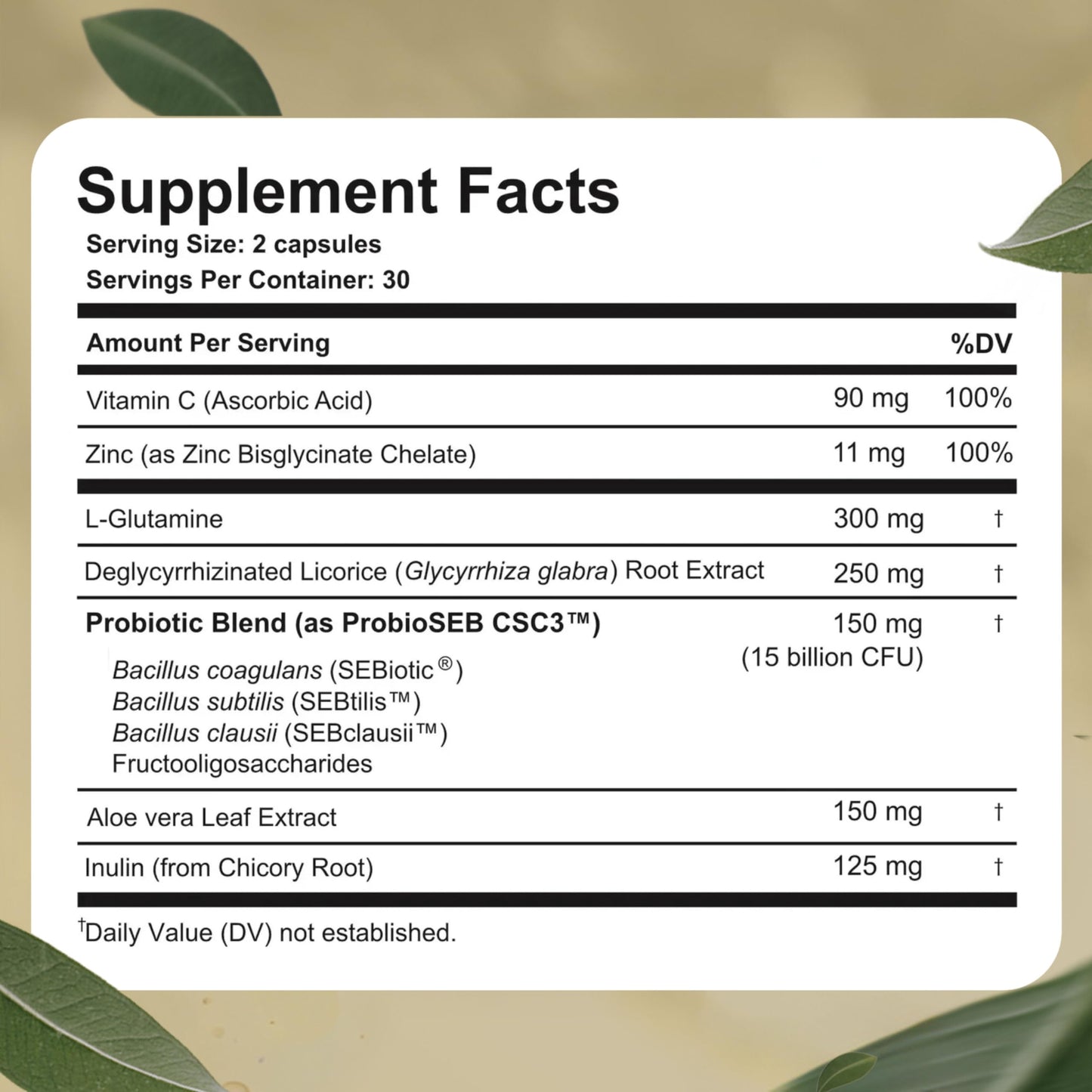 Best Days Formula | Advanced 5-in-1 Gut Support for Bloating, Gas & Irregularity | Soil-Based Probiotics + Prebiotics, L-Glutamine, Aloe Vera & More | 60 Capsules