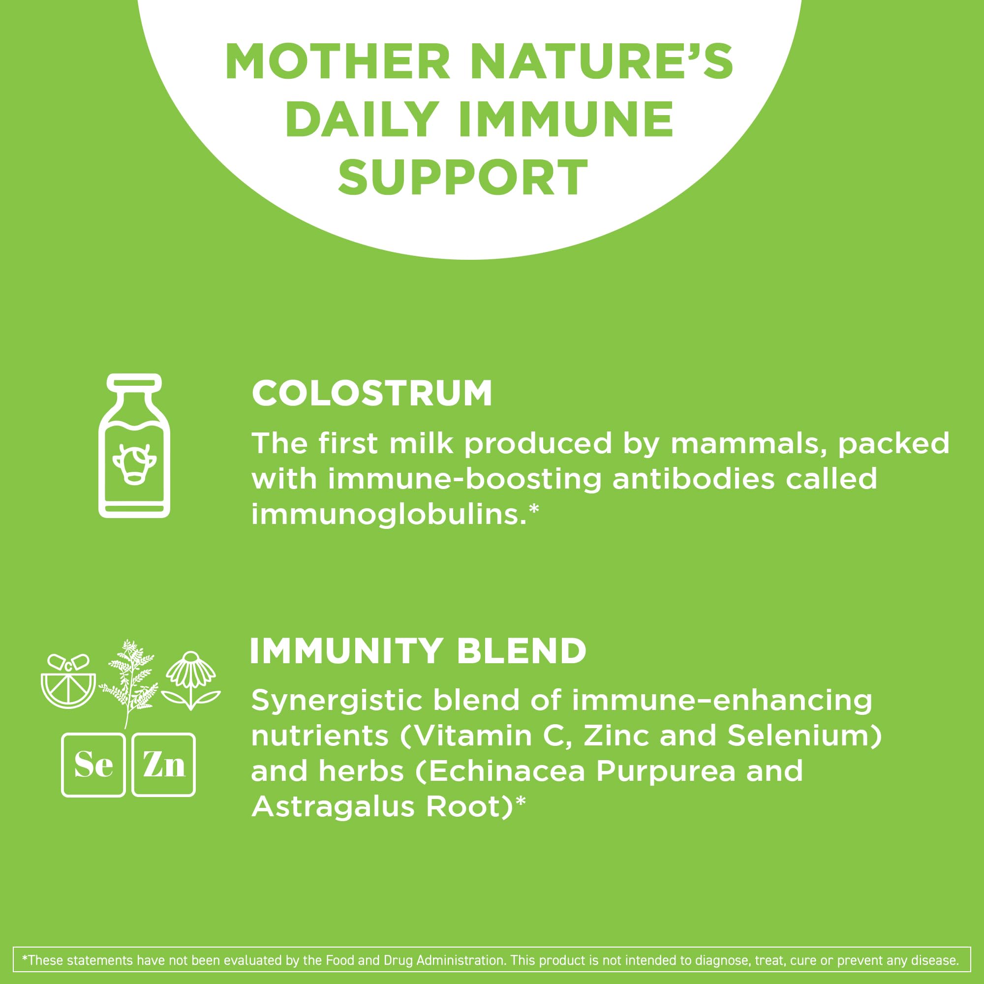 Vital Vitamins Colostrum Supplement - Vitamin C, Zinc, & Selenium - from First Milking - Standardized to Contain 10% IgG Immunoglobulins - Grass-Fed American Cows - 60 Capsules Vital VitaminsBuy Supplements Australia