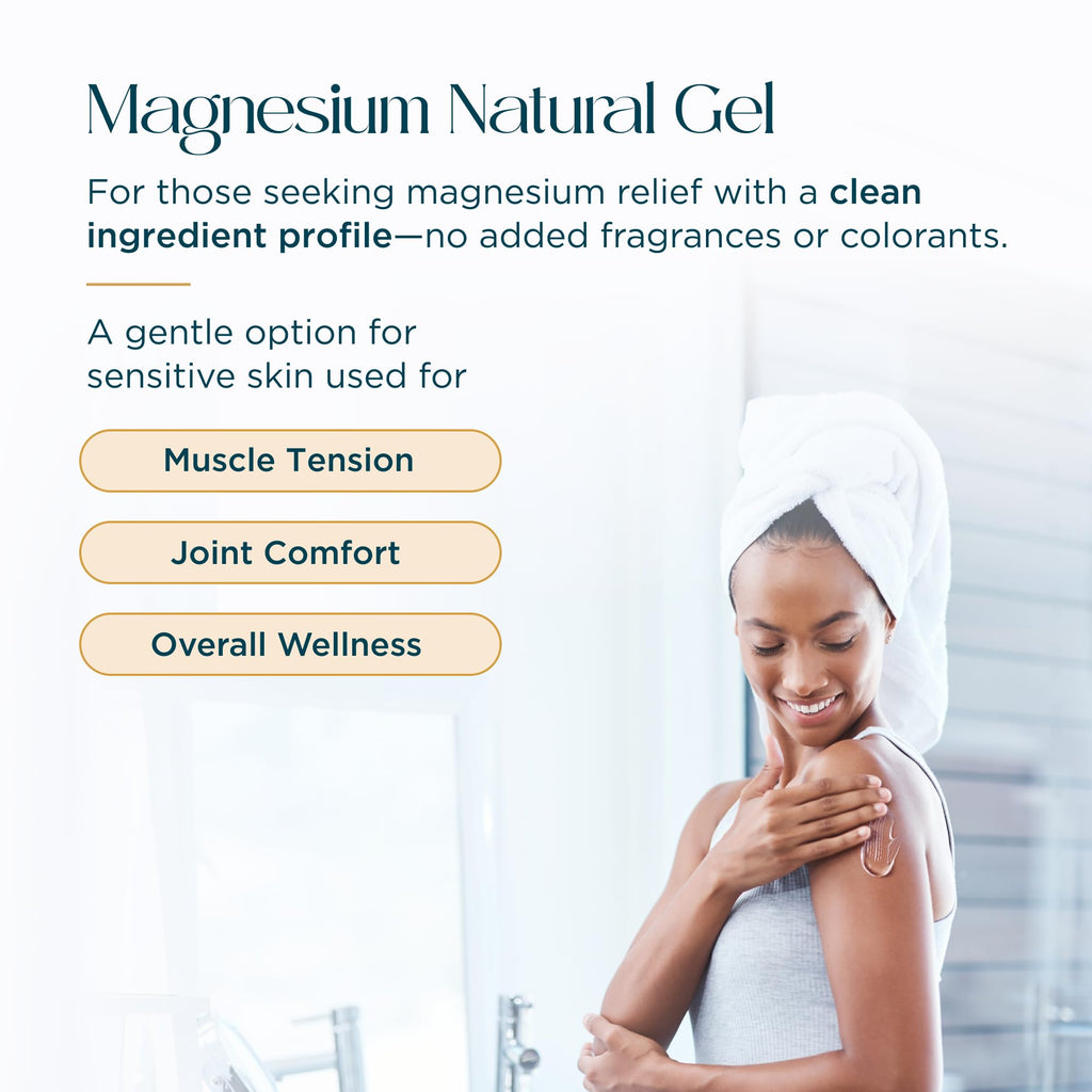 Abundant Natural Health MAG I.C. Magnesium Gel with Cucumber Stem Cells - Fast Muscle Relief, Soothing, Stingless, Safe for Sensitive Skin, Fragrance-Free, 200mL Abundant Natural HealthBuy Supplements Australia