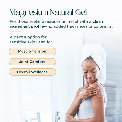 Abundant Natural Health MAG I.C. Magnesium Gel with Cucumber Stem Cells - Fast Muscle Relief, Soothing, Stingless, Safe for Sensitive Skin, Fragrance-Free, 200mL Abundant Natural HealthBuy Supplements Australia