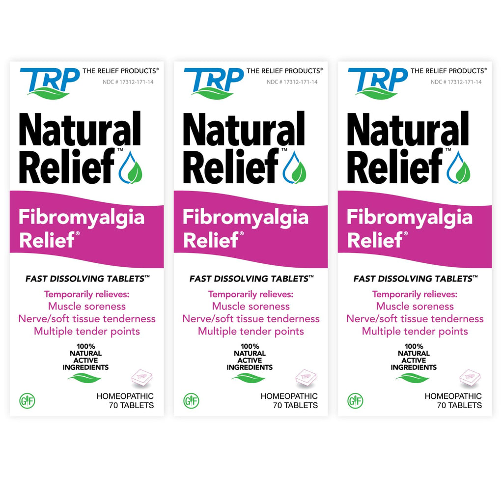 Fibromyalgia Relief for Temporary Relief of Muscle Soreness Discomfort Tenderness Difficulty Moving Joint Pain (3 Pack) TRP THE RELIEF PRODUCTSBuy Supplements Australia