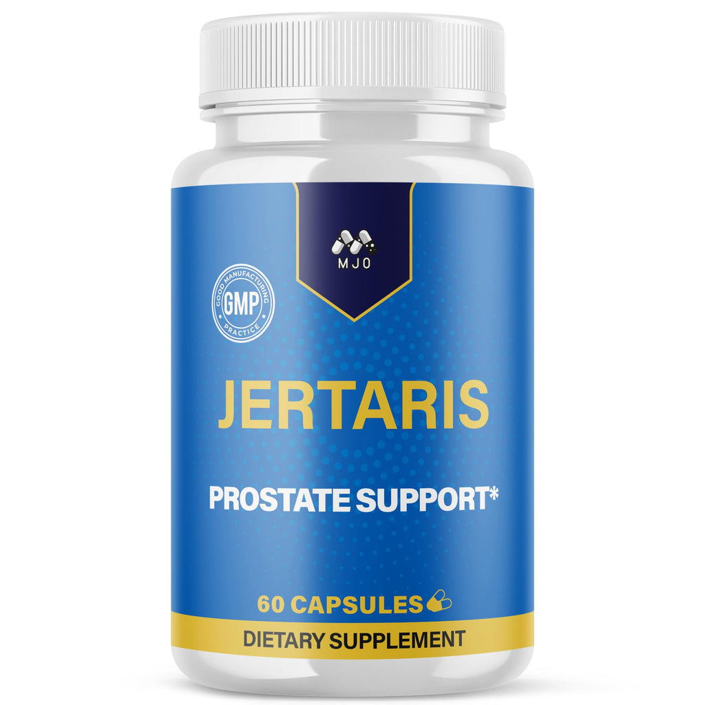 Jertaris Capsules, Official Jertaris Support Pills for men with All Natural Ingredients, Advanced Formula for Optimal Health & Wellness Support with Premium Vitamins for Active Lifestyle (60 Capsules) MJOBuy Supplements Australia
