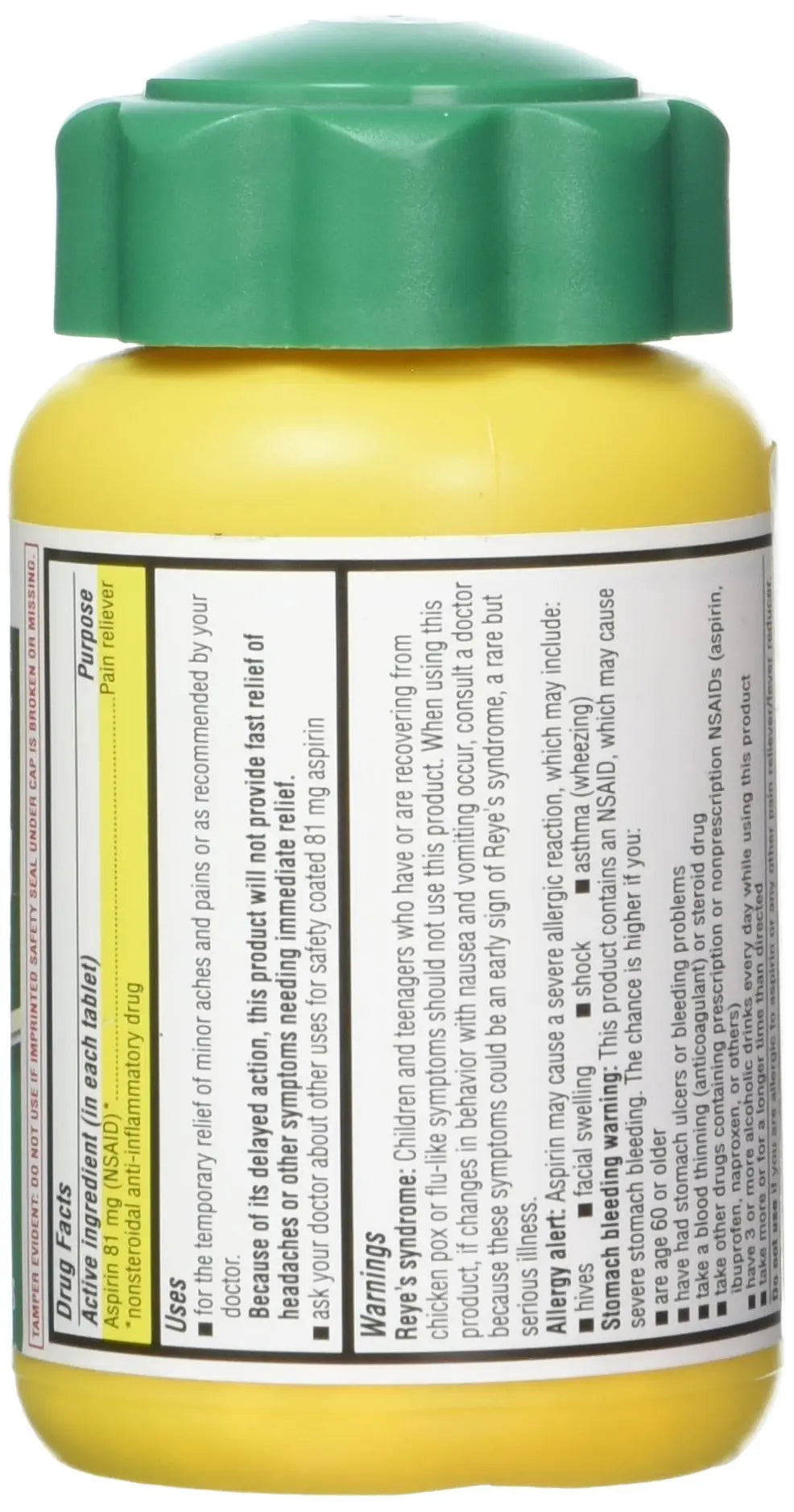 Life Extension Low Dose Aspirin - 81 mg - 300 Enteric Coated Tabs Life ExtensionBuy Supplements Australia