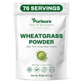 Purisure Wheatgrass Powder, 8oz, Wheat Grass Powder, Green Superfood for Salads, Smoothie and Shakes, Superfood Powder Rich in Immunity Vitamins, Fiber and Minerals, 76 Servings PurisureBuy Supplements Australia