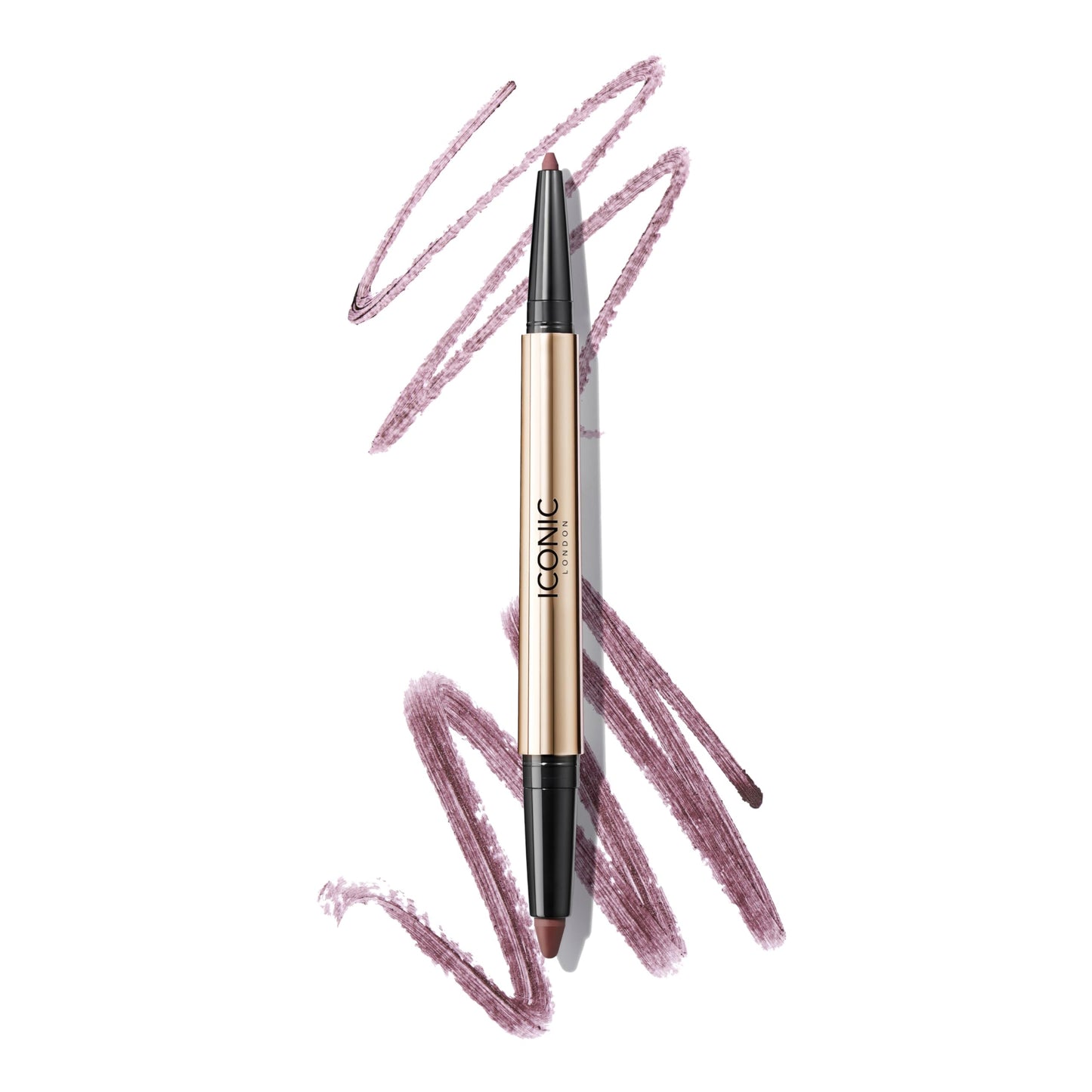 ICONIC LONDON Smokey Eye Duo Eyeliner | Creamy, Easy to Blend 2-in-1 Eyeliner Crayon, Water Resistant, Cruelty Free, Vegan Makeup (Spiced Plum) 0.027 oz ICONIC LONDON buy supplements Au