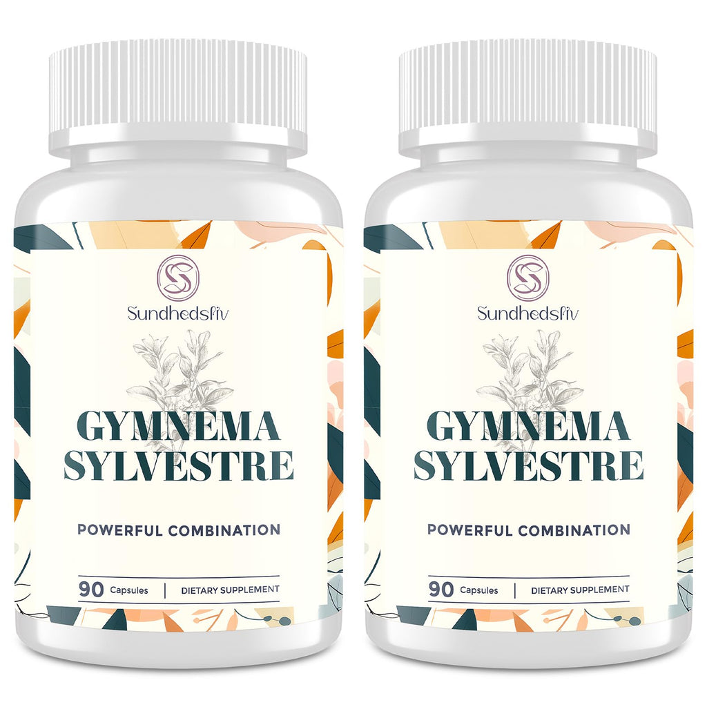 Sundhedsliv 16 in 1 Blxxd Sugr Effective Gymnema Sylvestre Supplement 2100MG | with Berberine, Cinnamon, Bitter Melon | Vitamins, Magnesium & Chromium | 2Pack SundhedslivBuy Supplements Australia