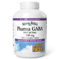 Pharma GABA dietary supplement bottle with white background