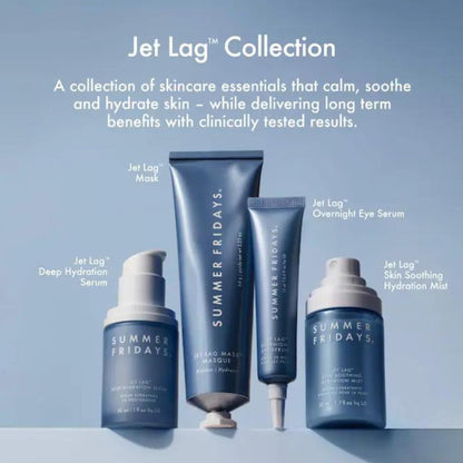 Summer Fridays Jet Lag Skin Soothing Hydration Face Mist - Ultra-Fine Facial Spray & Hydrating Mist to Comfort, Soothe & Help Provide Protective Moisture Barrier Support for Glowing Skin (1.7 Fl Oz) Summer FridaysBuy Supplements Australia