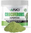 AKI Cruciferous Superfood Green Mix Powder - Made from Kale, Broccoli, Brussels Sprouts, Cabbage - Packed with Essential Phytonutrients & Vitamins ((5.3oz/150g)) AKI ORGANICBuy Supplements Australia