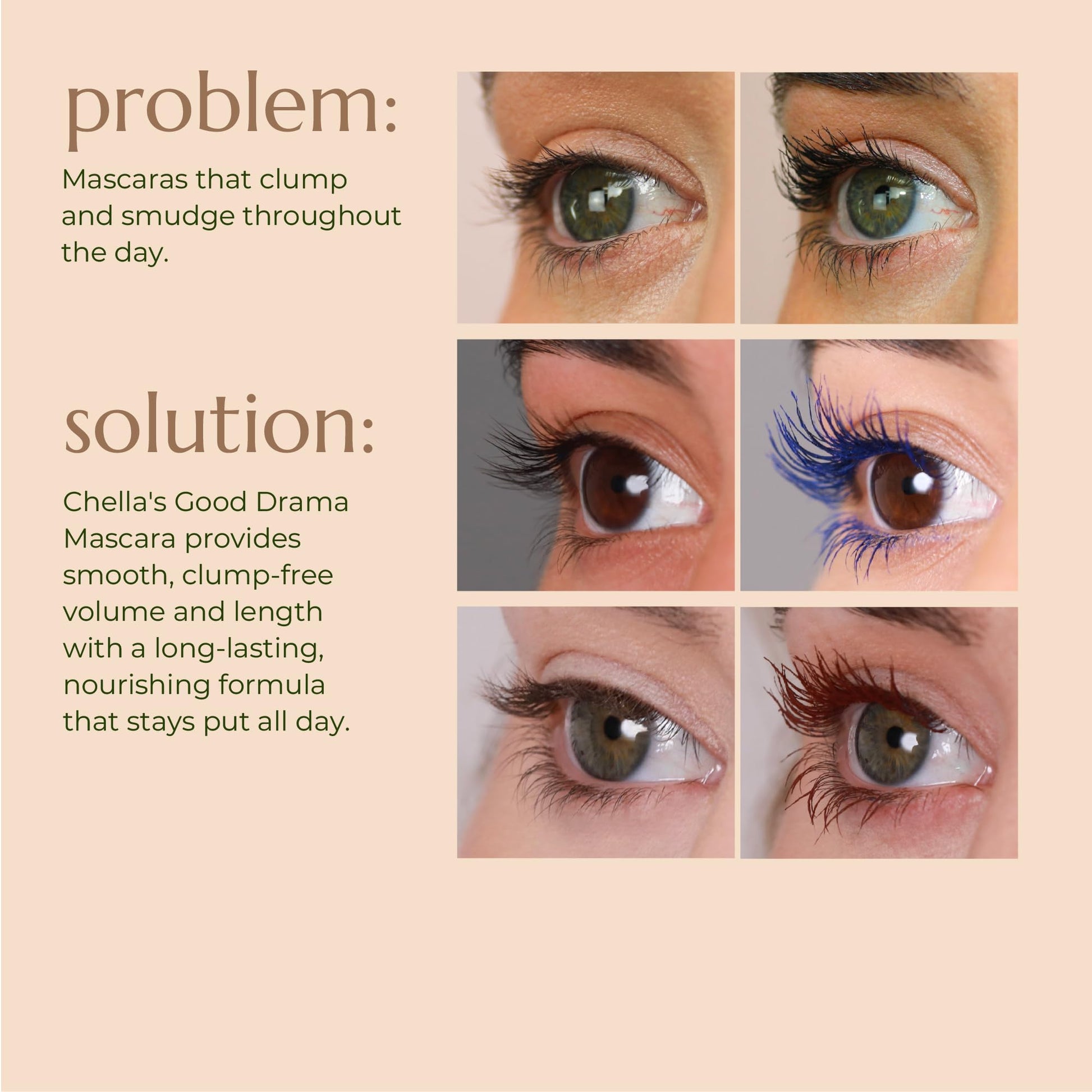 Chella Good Drama Vegan Mascara, 0.33 Fl. Oz (Black) ChellaBuy Supplements Australia