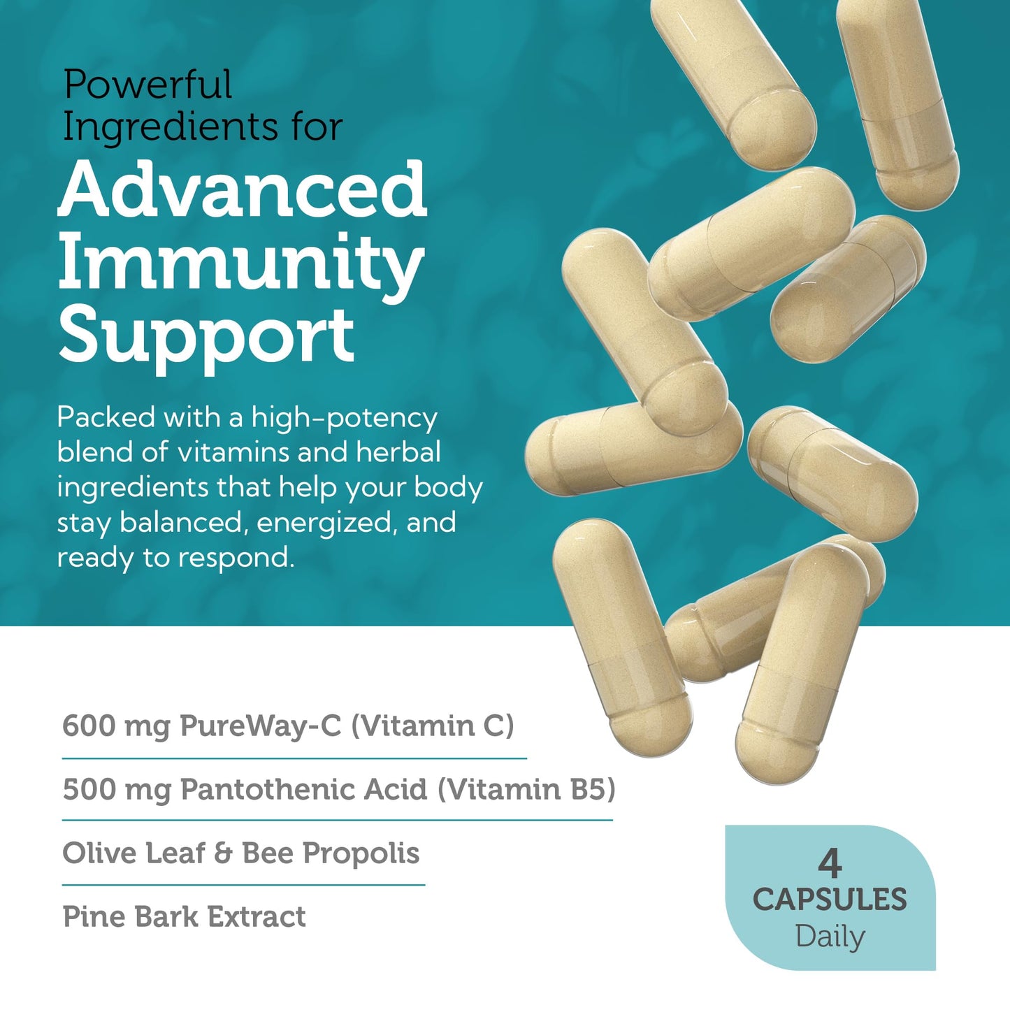 Zahler Immune Defense, Immune System Support, Certified Kosher, 120 Capsules ZahlerBuy Supplements Australia