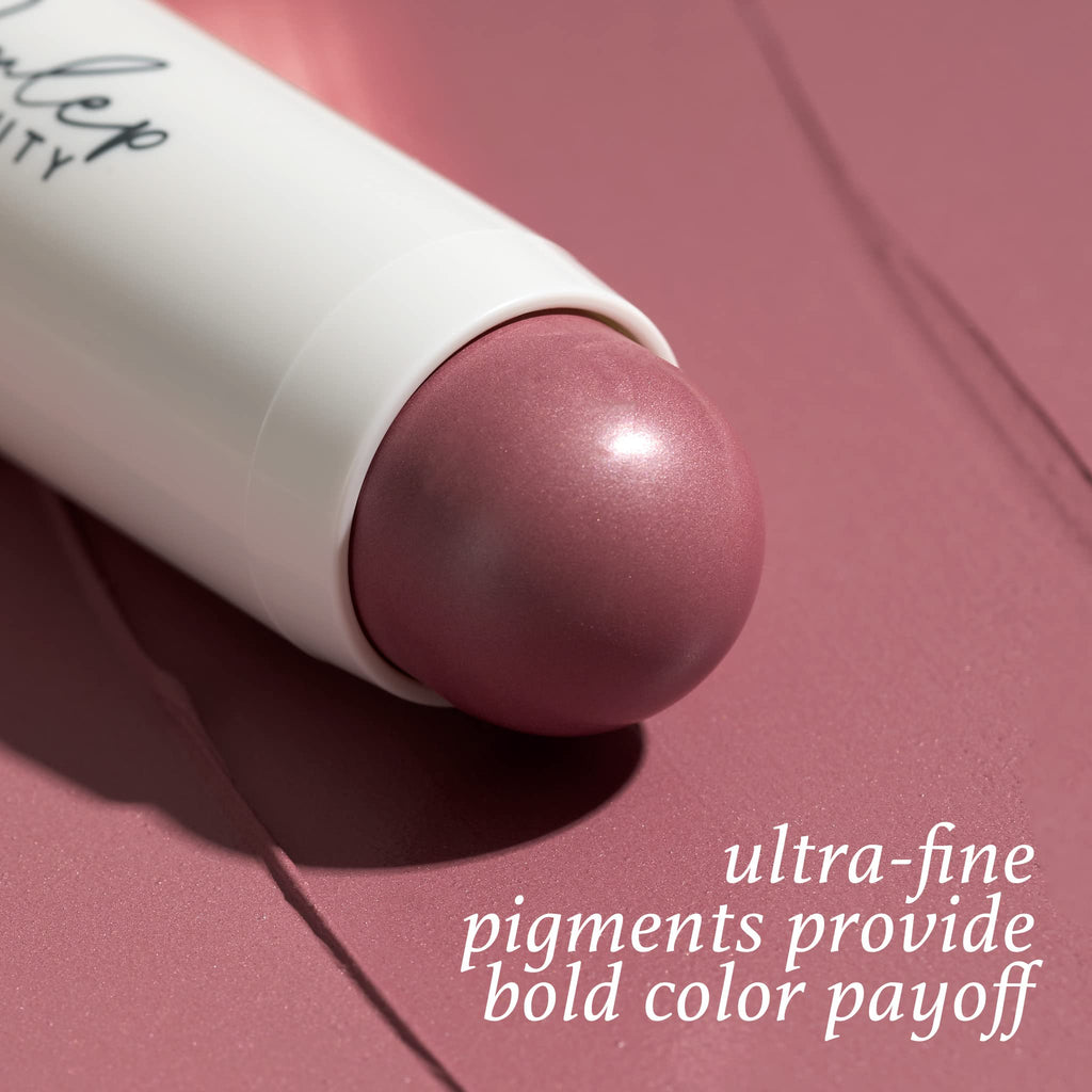 Julep Skip The Brush Cream to Powder Blush Stick - Muted Mauve - Blendable and Buildable Color - 2-in-1 Blush and Lip Makeup Stick JulepBuy Supplements Australia