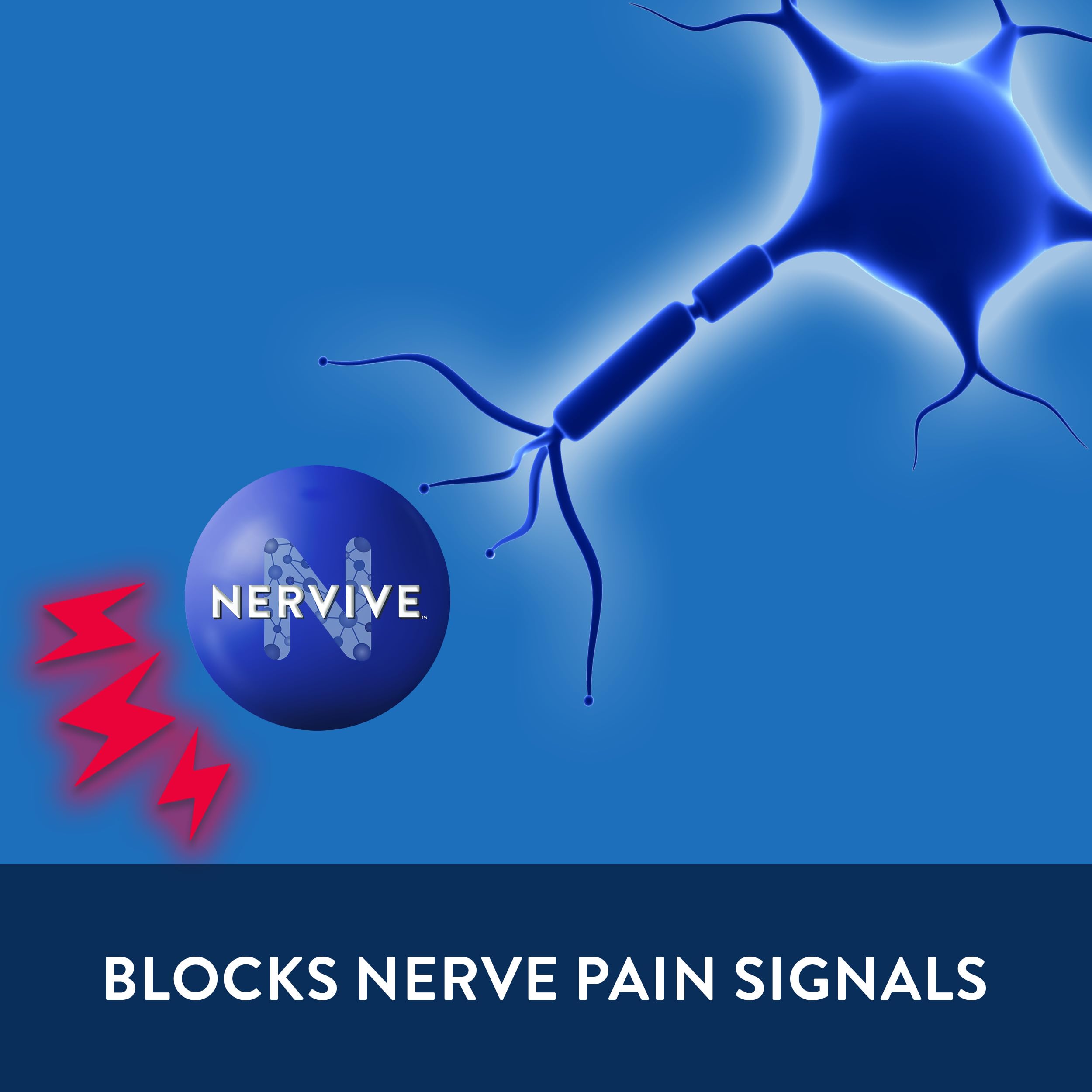 Nervive Pain Relieving Spray, Lidocaine Spray, Nervive Pain Relief, Lidocaine Topical, Foot Pain, Leg Pain, Hand Pain, Max Strength Formula, for Hard to Reach Areas, 4.5oz NerviveBuy Supplements Australia