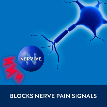 Nervive Pain Relieving Spray, Lidocaine Spray, Nervive Pain Relief, Lidocaine Topical, Foot Pain, Leg Pain, Hand Pain, Max Strength Formula, for Hard to Reach Areas, 4.5oz NerviveBuy Supplements Australia