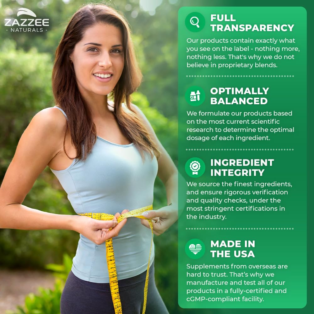 Zazzee Extra Strength Green Tea 20:1 Extract, 50% EGCG, 98% Polyphenols, 80% Catechins, 150 Vegan Capsules, 5 Month Supply, Certified Kosher