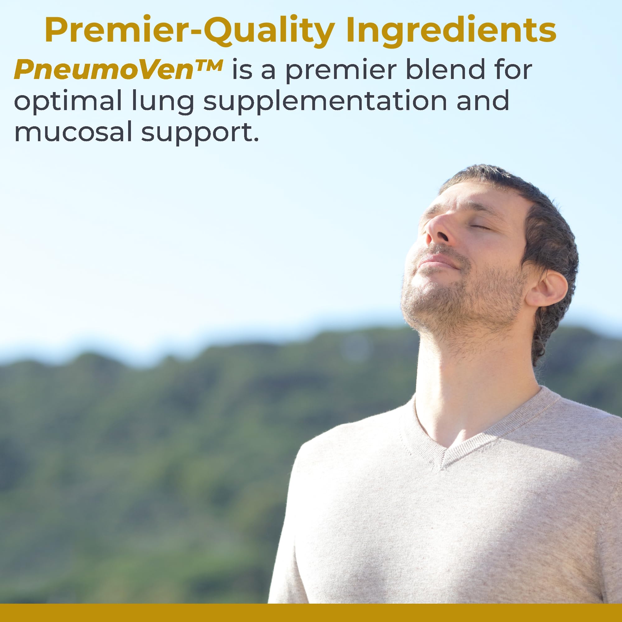 Premier Research Labs PneumoVen - Lung Support Supplement w/Bromelain & NAC, Lung Health Support Vitamins, Lung Cleanse - 60 Capsules Premier Research LabsBuy Supplements Australia