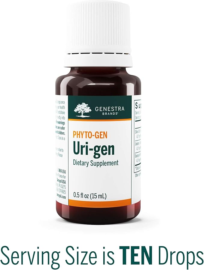 Genestra Brands Uri-gen | Silver Birch, Juniper, and European Ash Herbal Supplement | 0.5 fl. oz. Genestra Brands buy supplements Au