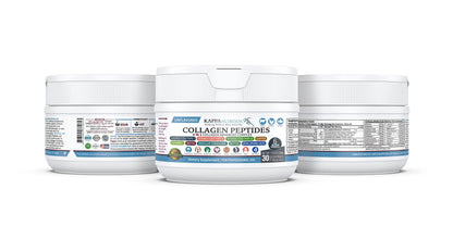 KAPPA NUTRITION Collagen Type I, II, III, 6 Billion Probiotic Acid Resistance, Hyaluronic Acid, Vitamin C, Biotin, Copper and MCT Oil, Beautiful Hair, Nails, & Skin, Collagen Peptides 9 in 1 (11.9oz) KAPPA NUTRITIONBuy Supplements Australia