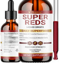 THE HEALTHY LIFE 4 ME Liquid Super Reds Phytonutrient Superfood Drops | Phytonutrient Blend containing Polyphenols | Antioxidants & More | Great Taste 2oz - 30 Day Supply THE HEALTHY LIFE 4 MEBuy Supplements Australia