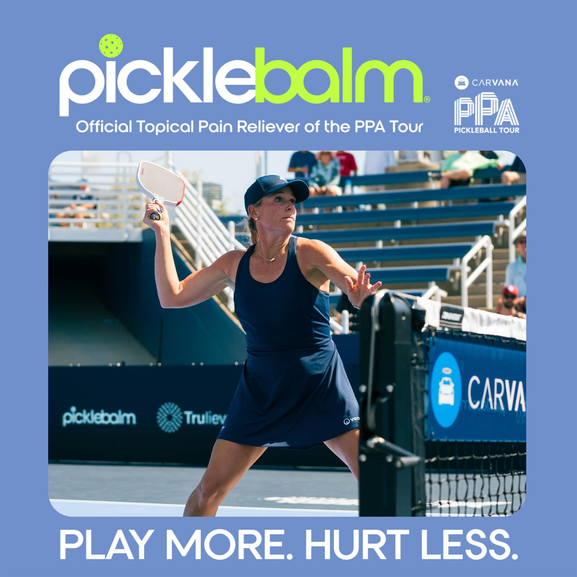 PickleBalm Pickleball In-Game Muscle Pain Relief Balm Stick with 4% Lidocaine, Arnica, Menthol, Cucumber Seed Extract for Shoulders, Knees, Wrists, and More, 1oz Stick PickleBalmBuy Supplements Australia