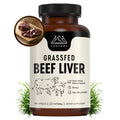 Lonvera Grass Fed Beef Liver Capsules for Women and Men – 3000mg Freeze Dried Desiccated Organs – Nutrient Source for Joints, Bones, Hair, Skin