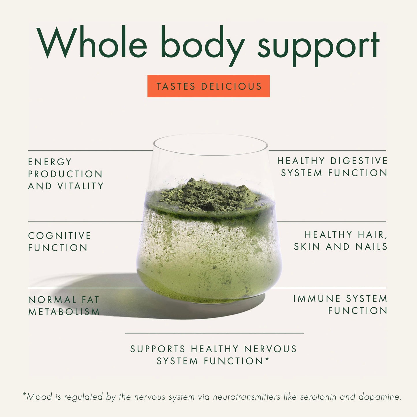 WelleCo The Super Elixir Daily Greens Powder, Probiotic Drink Mix with Whole Foods, Gluten Free, Vegan Gut Health Powder, Energy, Immunity, Healthy Skin, Hair & Nails (Jar, Blood Orange) WelleCoBuy Supplements Australia
