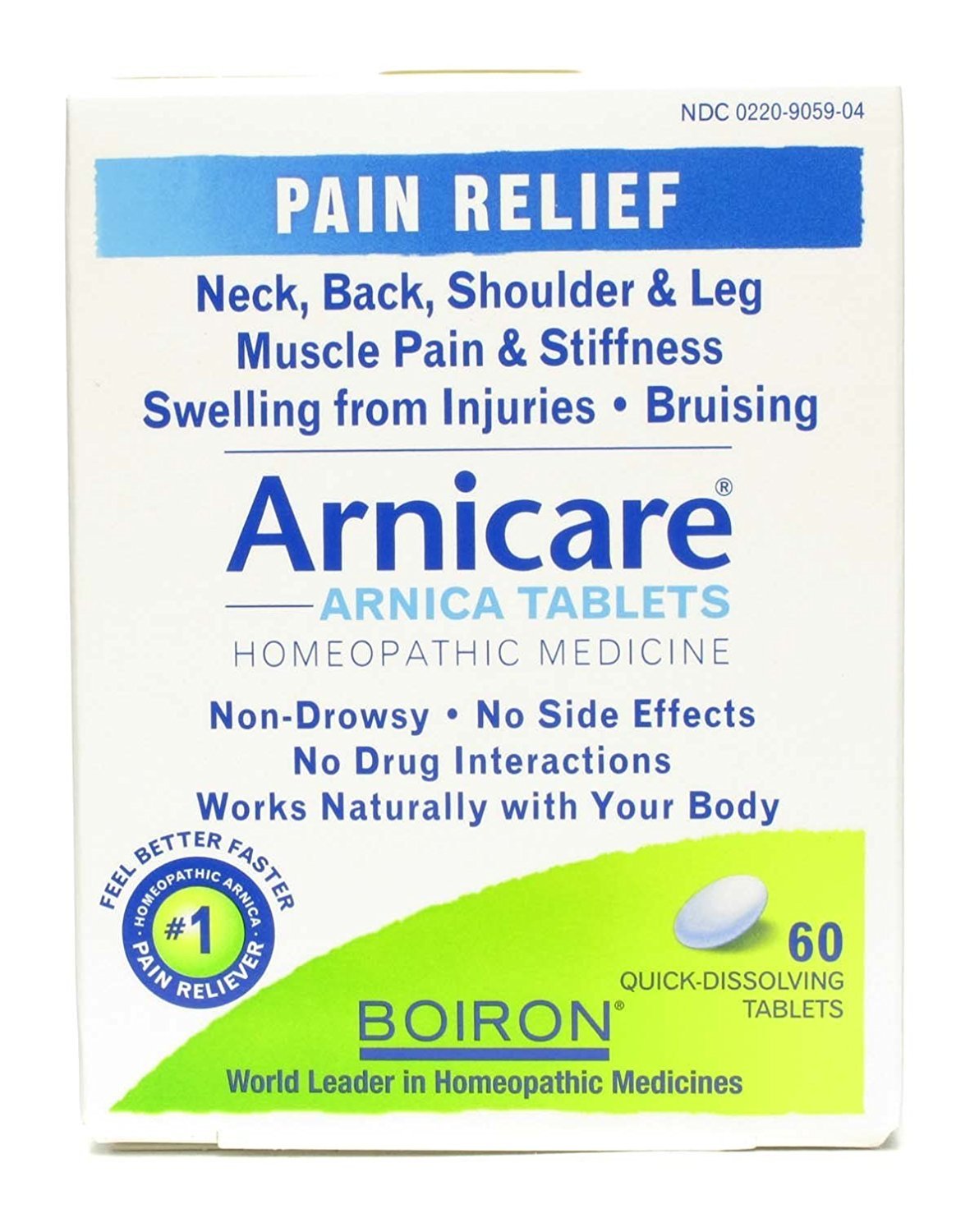 Boiron Arnicacare Arnica Tablets 60 ea (Pack of 3) BoironBuy Supplements Australia