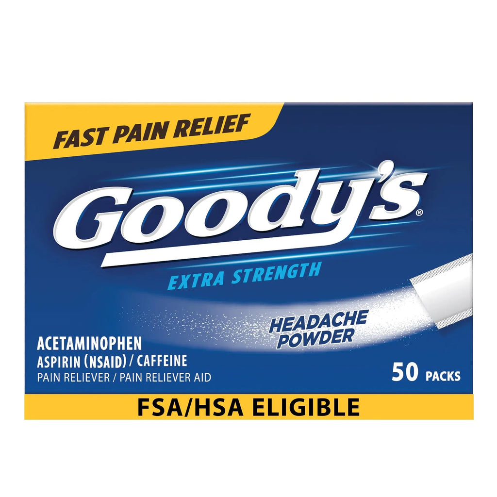 Goody's Pain Relief Powders, Extra Strength Headache Powder, 50 ct (Pack of 1) Goody'sBuy Supplements Australia