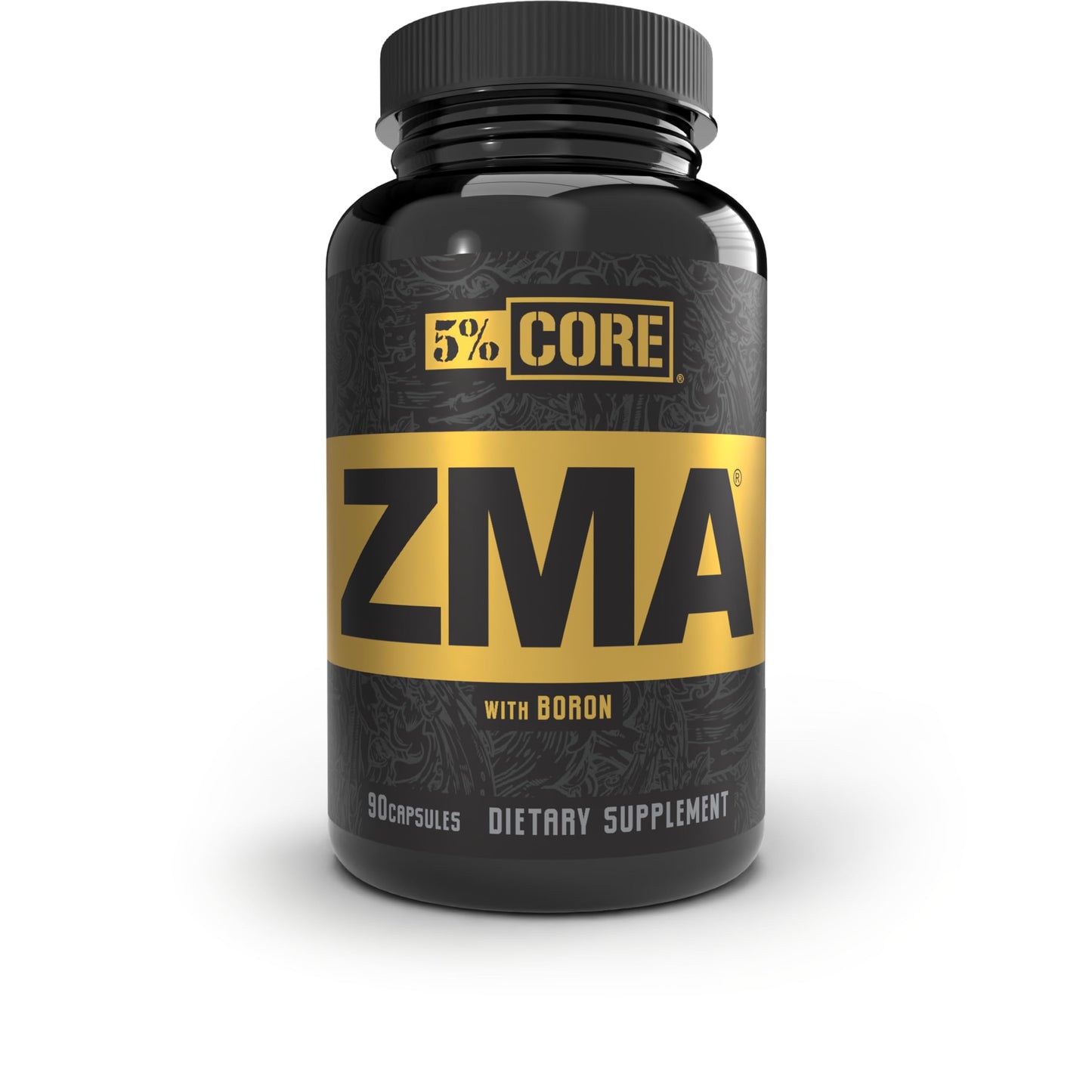 5% Nutrition Core ZMA (with Boron) | Promotes Recovery by Restoring Levels of Zinc, Magnesium & Vitamin B-6 (90 Capsules) 5% NutritionBuy Supplements Australia
