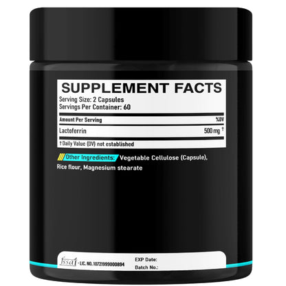 DEDICAD 500Mg Lactoferrin Supplement - 120 Capsules for 2-Month Supply DEDICAD buy supplements Au