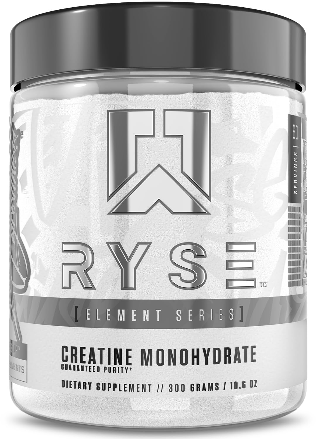 RYSE Creatine Monohydrate Powder - Unflavored - Supports Men & Women Lean Muscle Growth, Strength, Power, and Endurance - Helps Reduce Fatigue