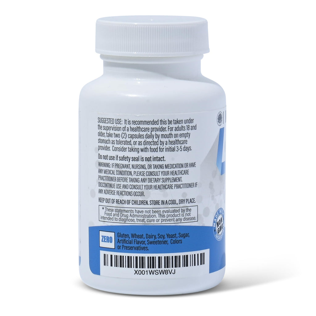 IMMUNOVITES Stabilized R-Alpha Lipoic Acid ((True)) 600mg per Serving [[High Potency & up to 40x Increased Absorption]]